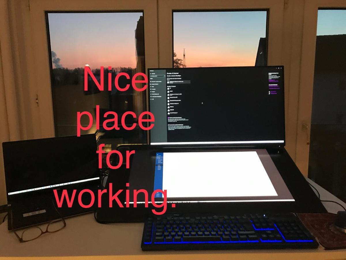 Ferienappartment Mit Homeoffice, 2 Schlafzimmer Mit Einzelbetten Weil am Rhein Exterior photo